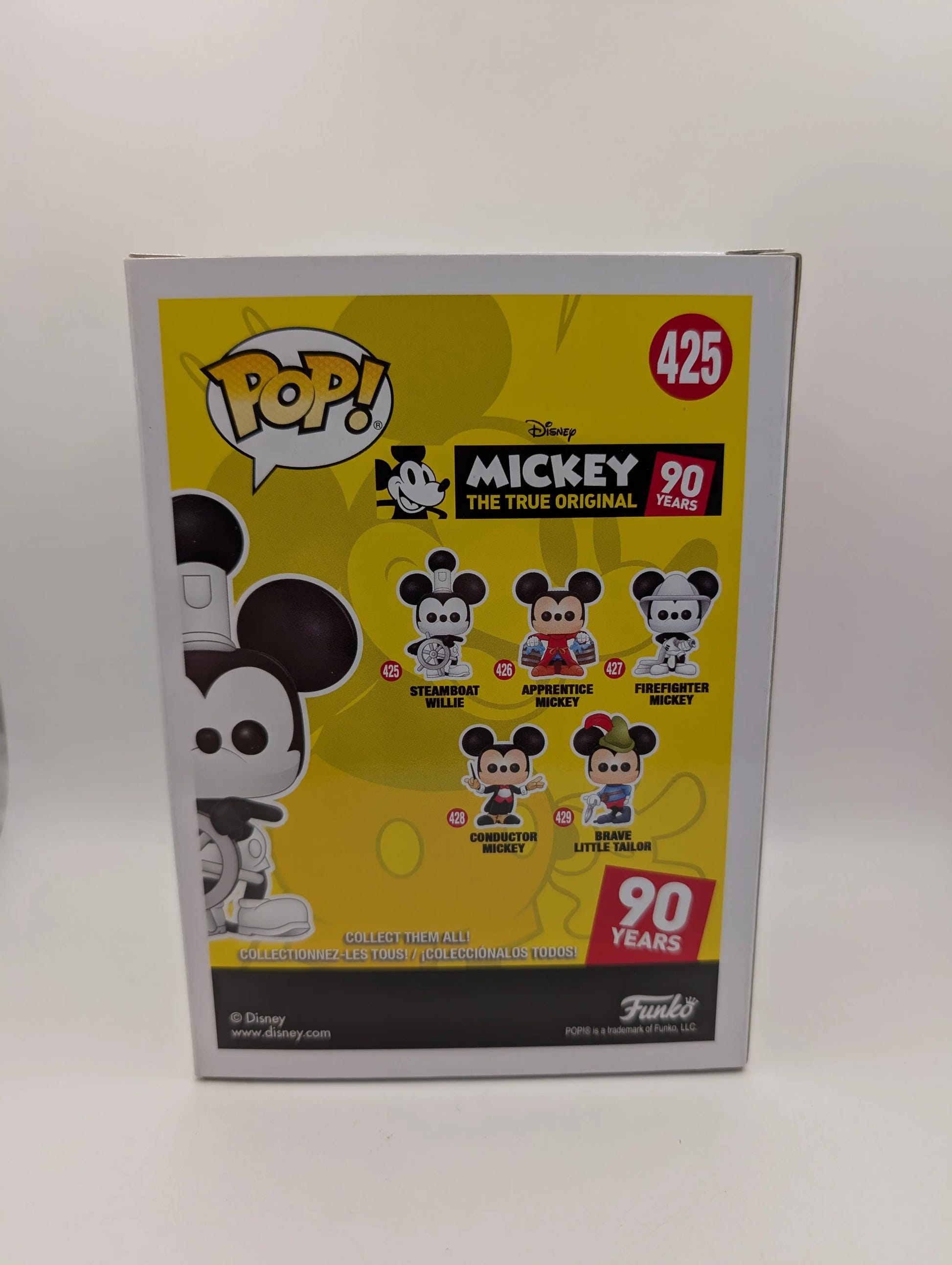 Funko Pop! Vinyl: Disney - Mickey Mouse (Steamboat Willie) #425 FRENLY BRICKS - Open 7 Days image 3