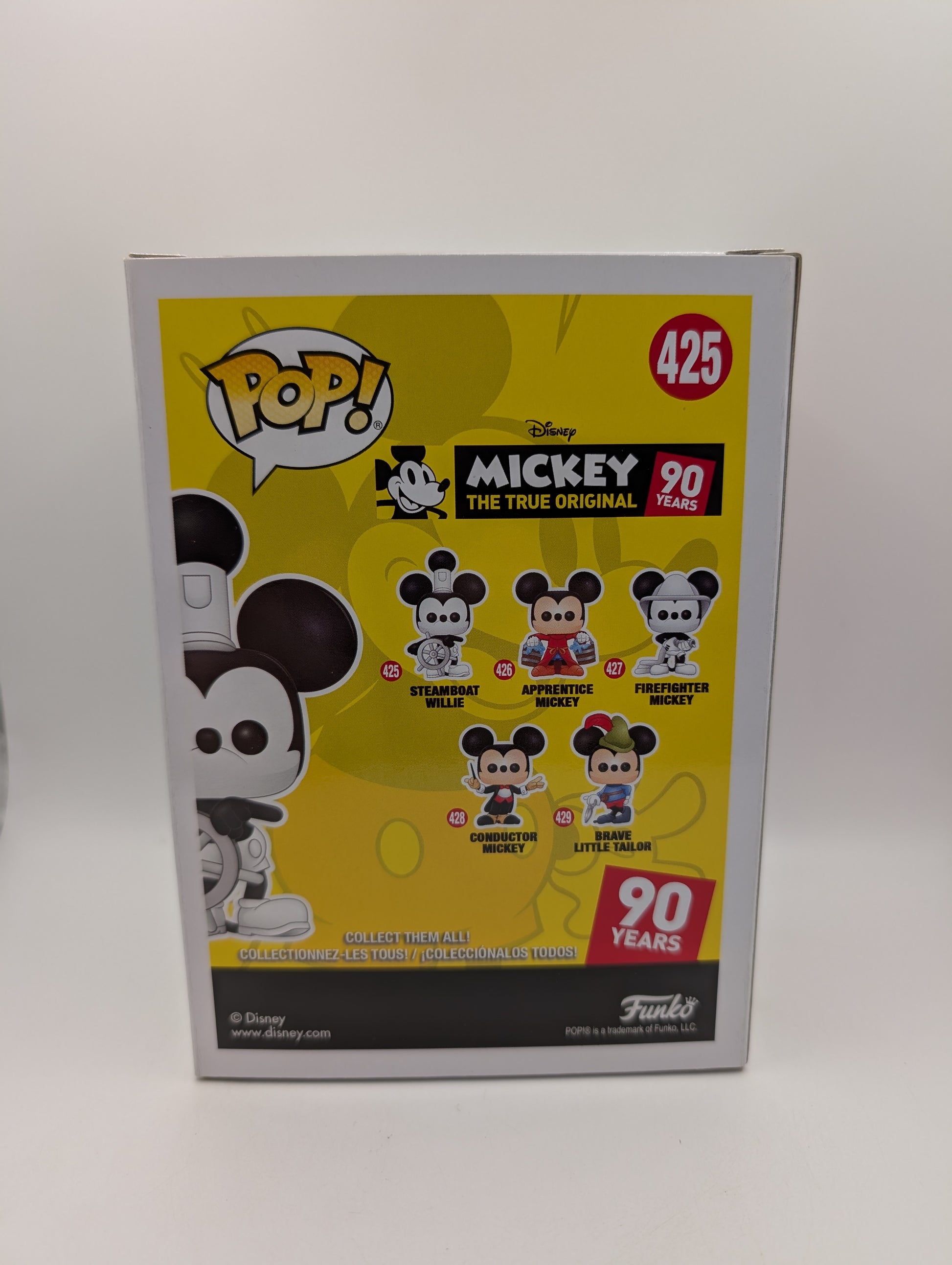 Funko Pop! Vinyl: Disney - Mickey Mouse (Steamboat Willie) #425