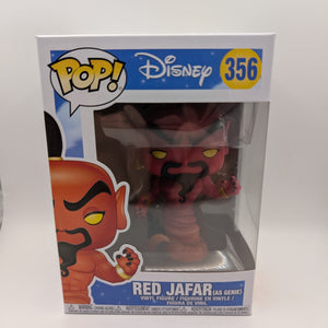 Disney Funko Pop - Red Jafar (As Genie) - Aladdin - No. 356 FRENLY BRICKS - Open 7 Days