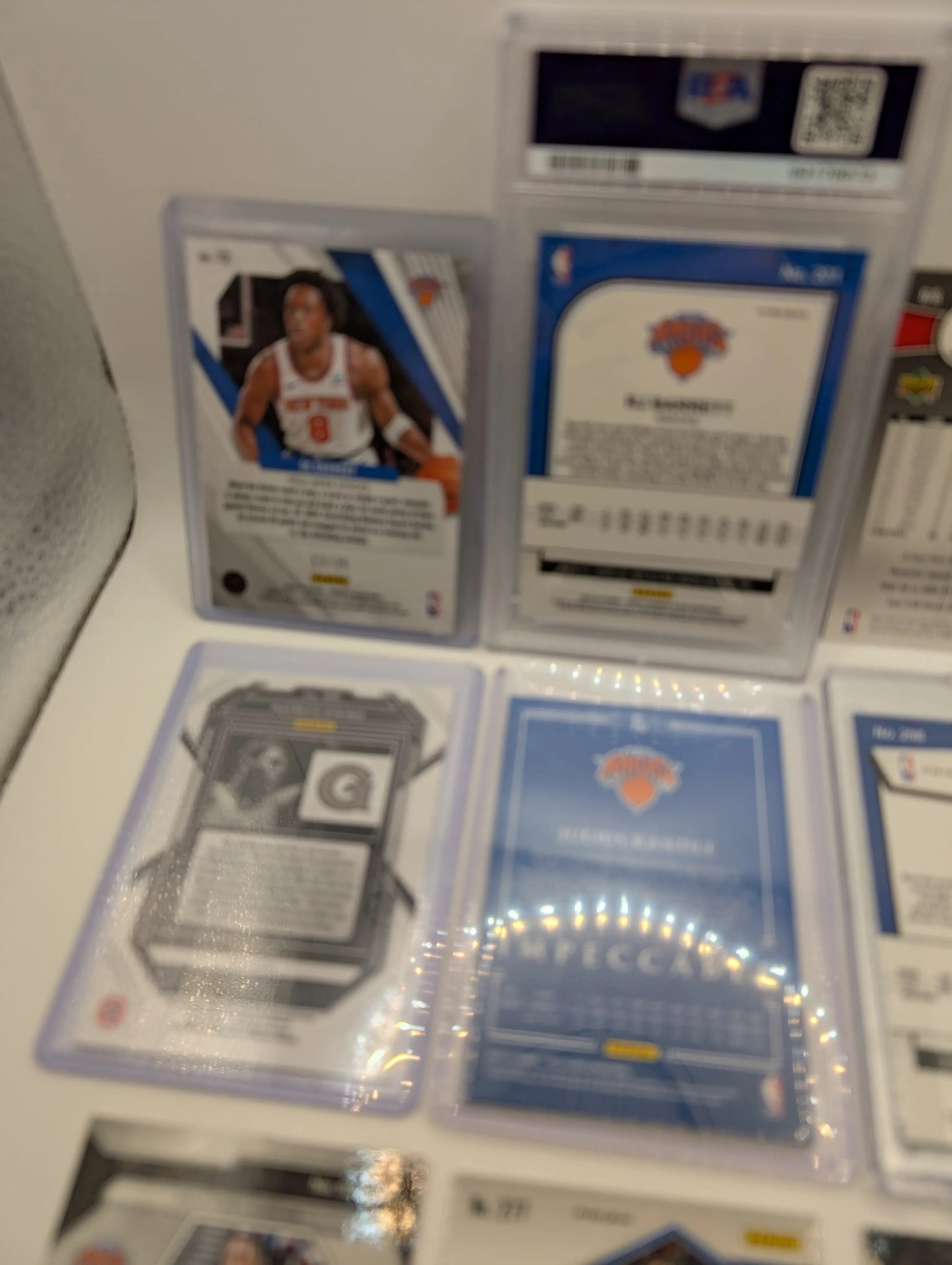 New York Knicks NBA Basketball Card Lot, Rookies, Patch, Auto, Graded, RJ Barret FRENLY BRICKS - Open 7 Days