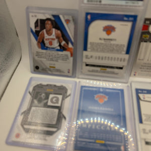 New York Knicks NBA Basketball Card Lot, Rookies, Patch, Auto, Graded, RJ Barret FRENLY BRICKS - Open 7 Days