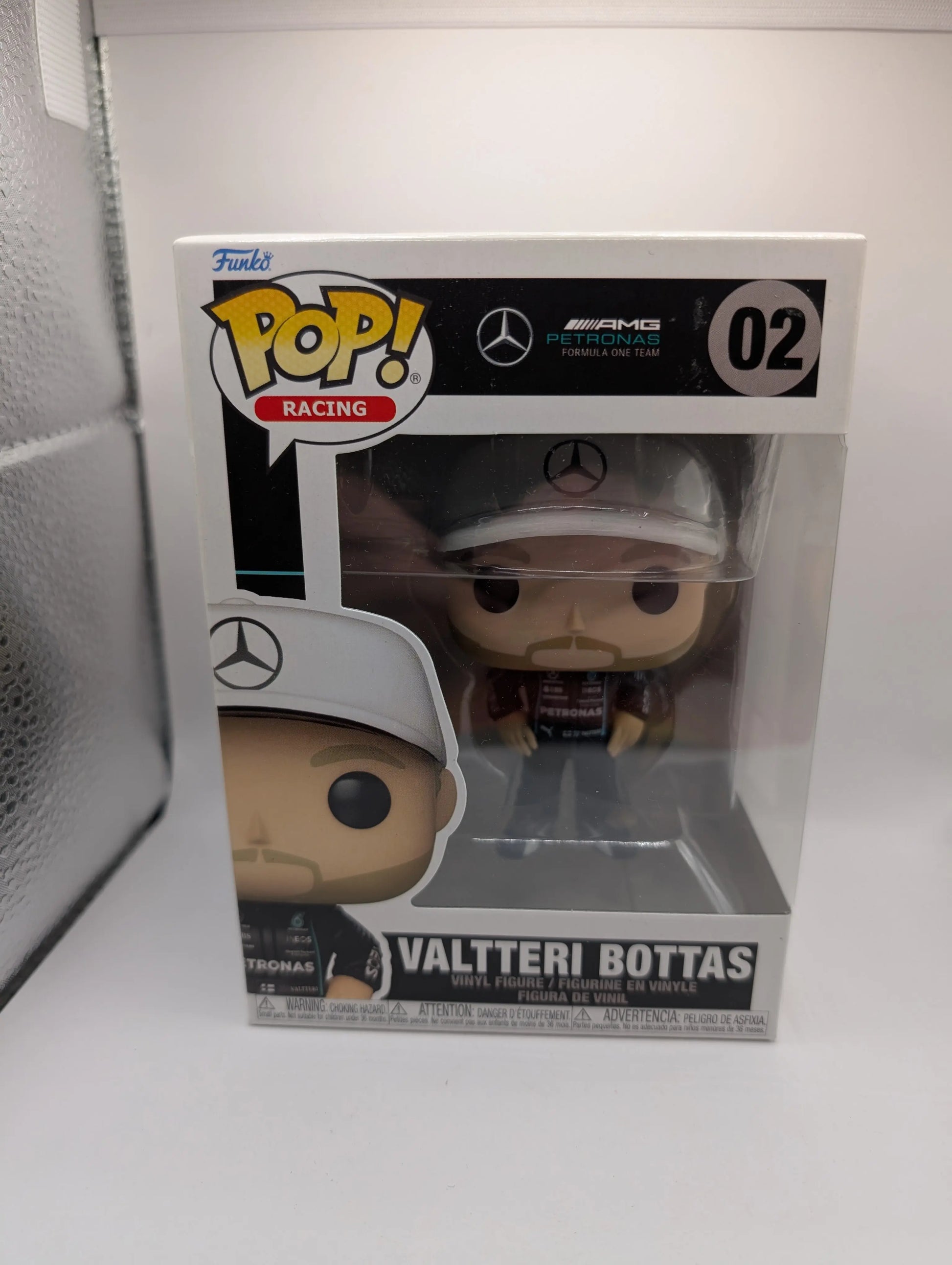 FUNKO POP RACING AMG PETRONIS #02 VALTTERI BOTTAS VINYL FRENLY BRICKS - Open 7 Days