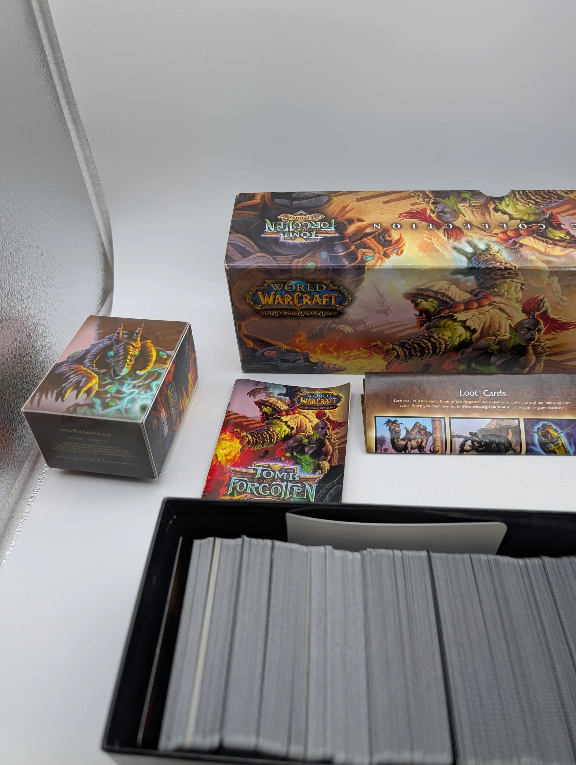 Tomb Of The Forgotten Collectors Edition World Of Warcraft TCG - Incomplete FRENLY BRICKS - Open 7 Days