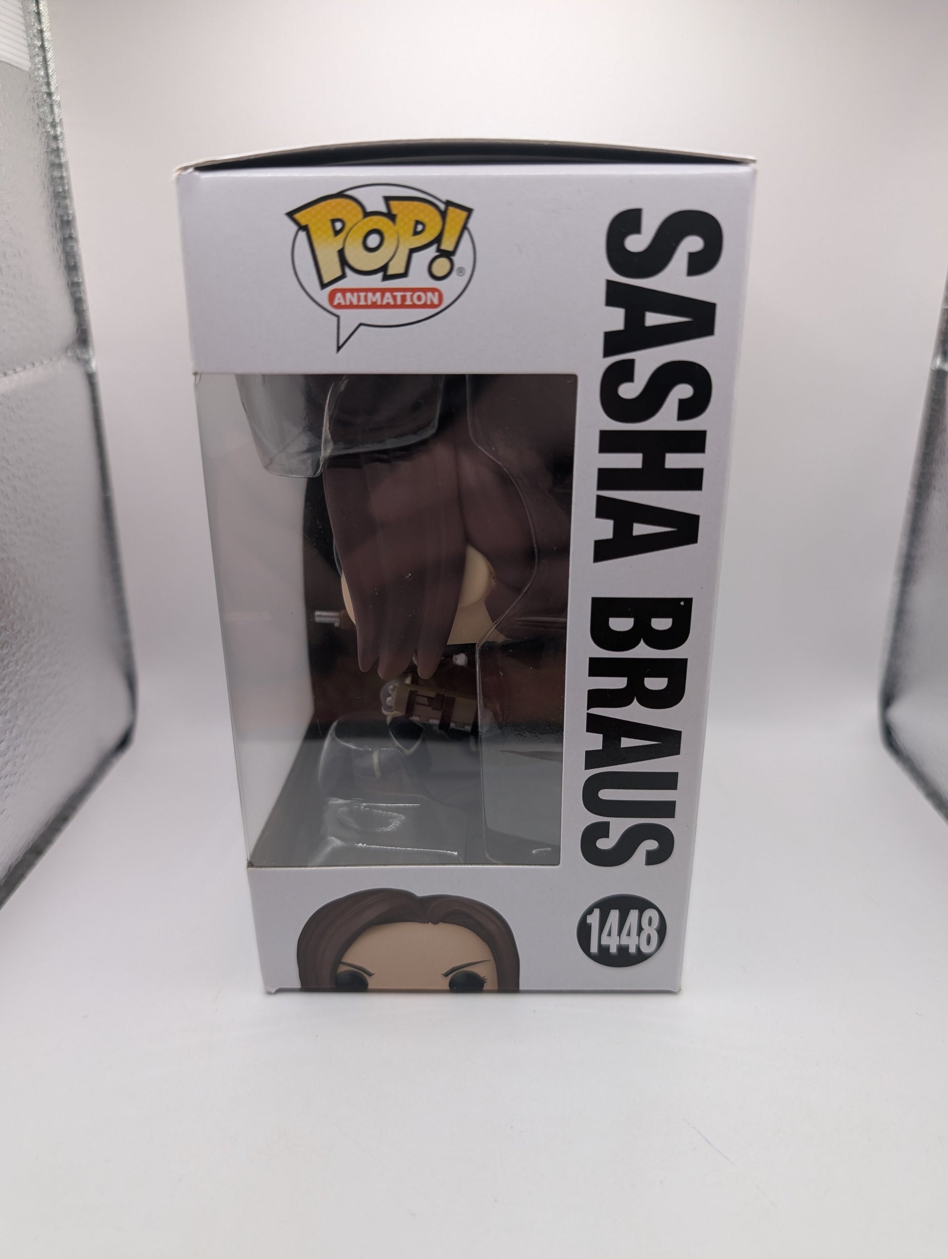Sasha Braus Pop 1448 - Attack on Ttian Funko Pop! 2023 FRENLY BRICKS - Open 7 Days