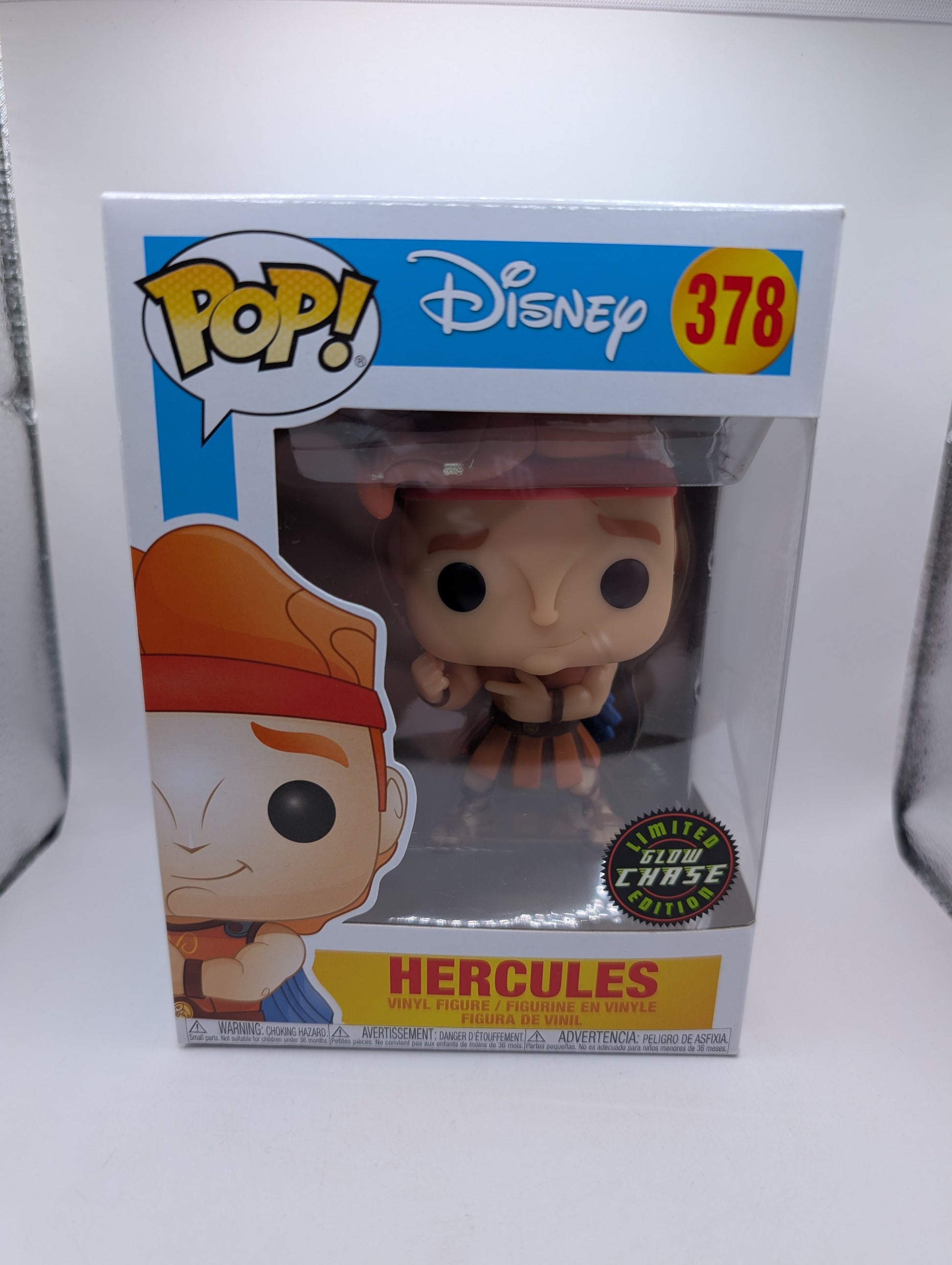 Funko Pop! Vinyl: Disney - Hercules (Glow) (Chase) #378 FRENLY BRICKS - Open 7 Days