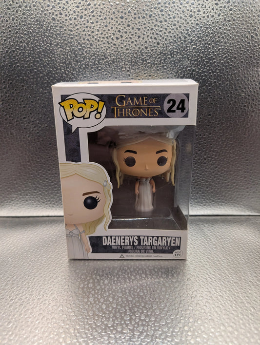 FUNKO Pop Vinyl Daenerys Targaryen Game Of Thrones #24 FRENLY BRICKS - Open 7 Days
