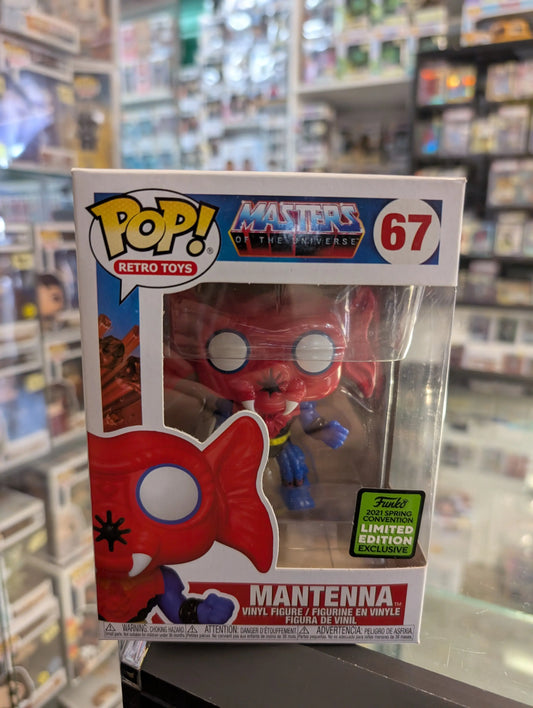 Mantenna 67 ~ Masters of the Universe ~ Funko Pop Vinyl ~ Retro Toys FRENLY BRICKS - Open 7 Days