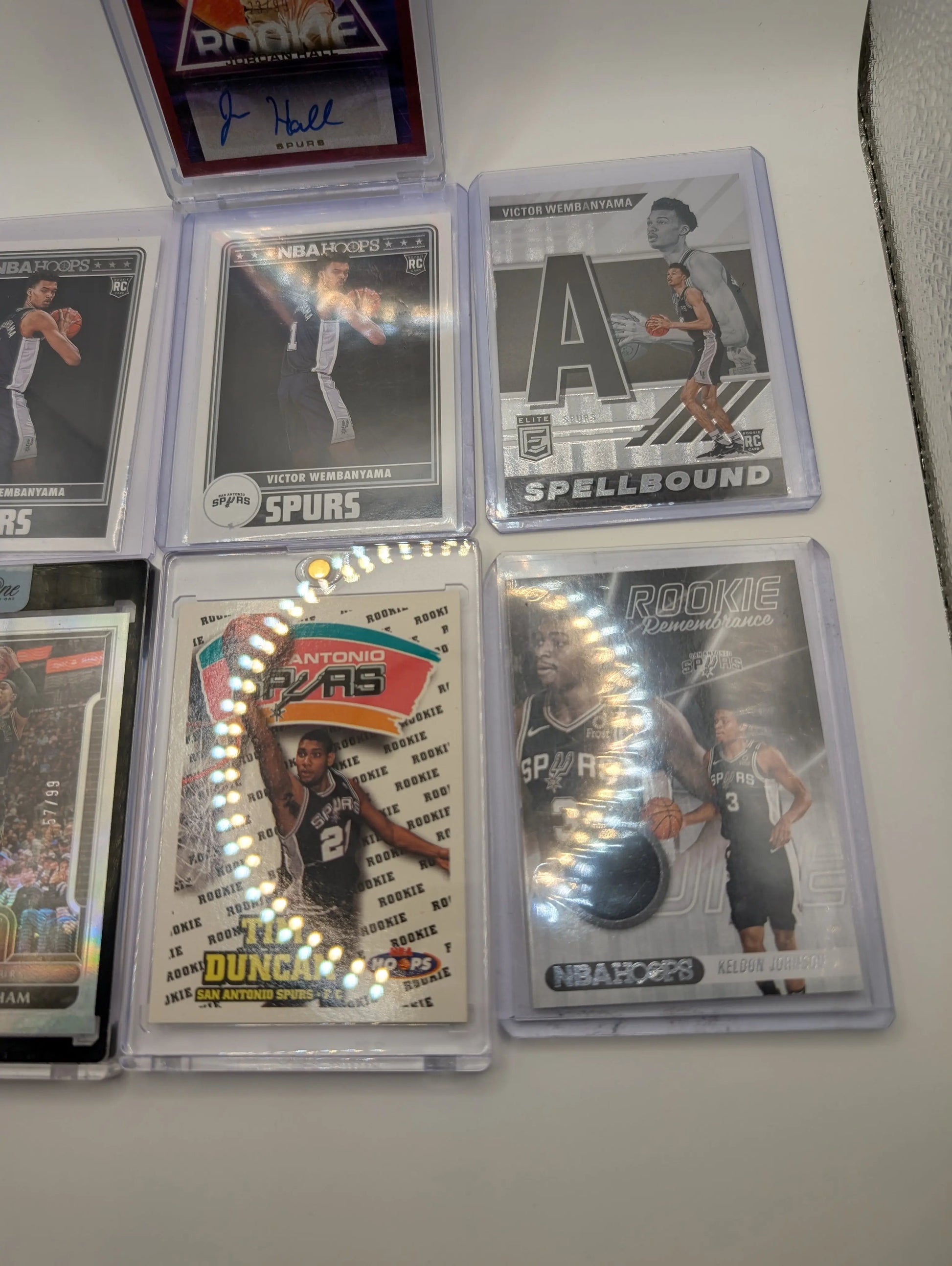 San Antonio Spurs NBA Basketball Card Lot, Rookies, Patch, Auto, Victor Wembanyama FRENLY BRICKS - Open 7 Days