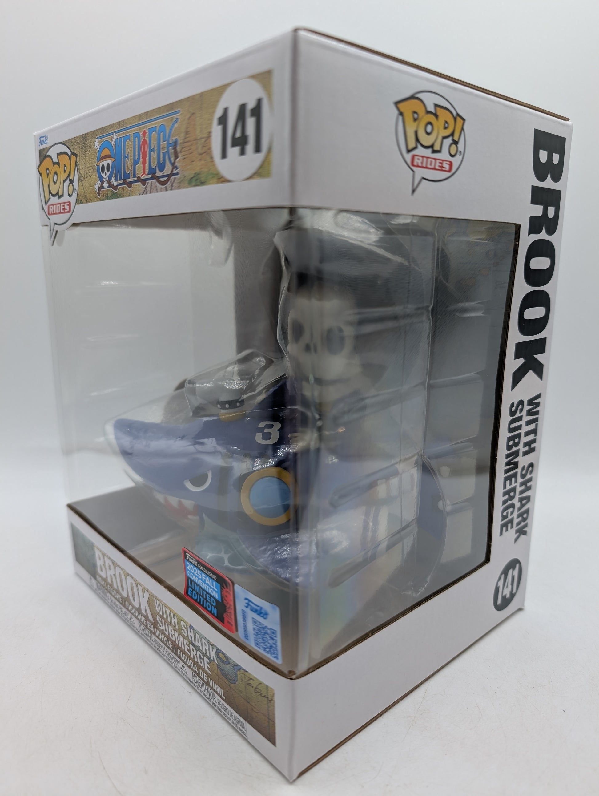 Funko POP! RIDES One Piece Brook with Shark Submerge 2025 Fall Con image 2