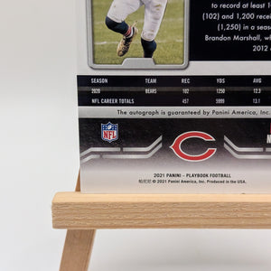 2021 Panini Playbook Allen Robinson II Green /10 Auto Short Print No. 16 Bears FRENLY BRICKS - Open 7 Days