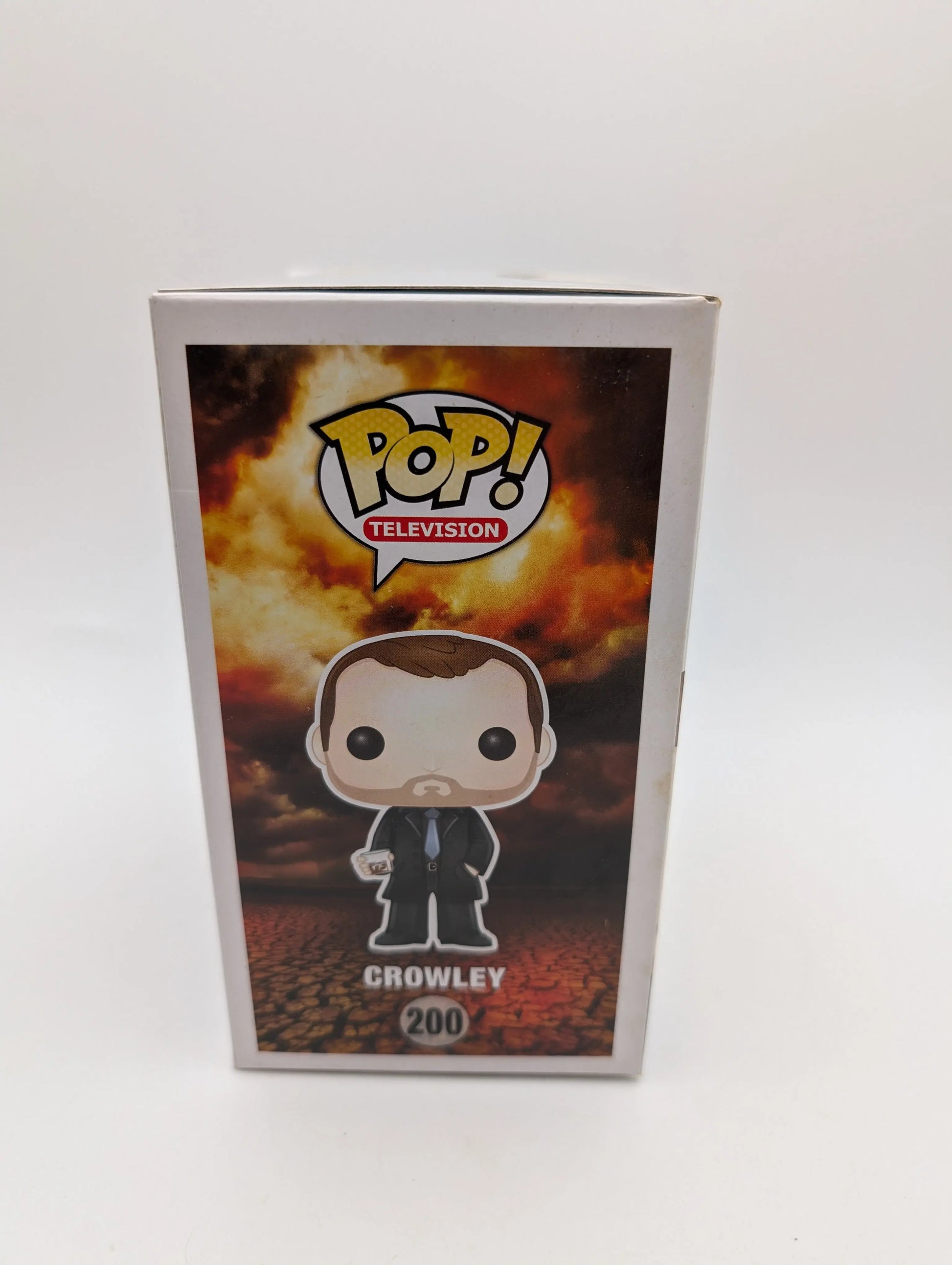 Funko Pop! Vinyl Crowley Red Eyes Rare Vaulted #200 Supernatural FRENLY BRICKS - Open 7 Days