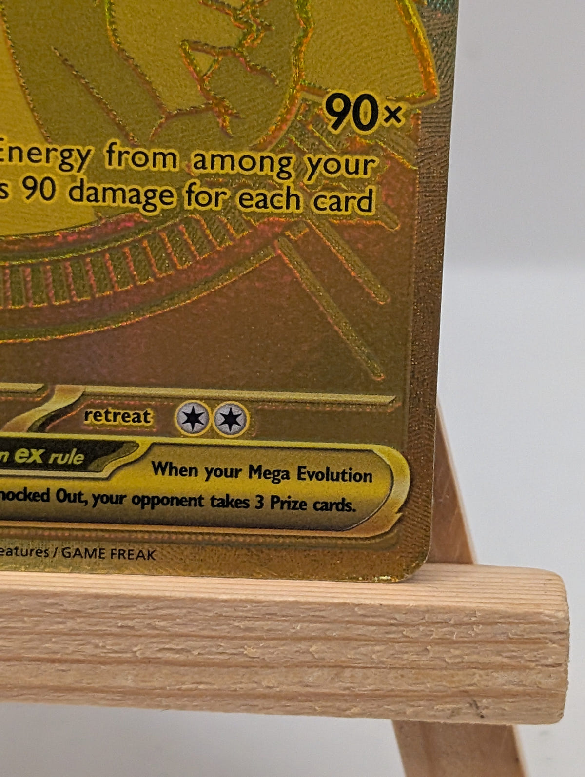 Mega Charizard X EX 130/094 Gold - Phantasmal Flames LP FRENLY BRICKS - Open 7 Days image 6