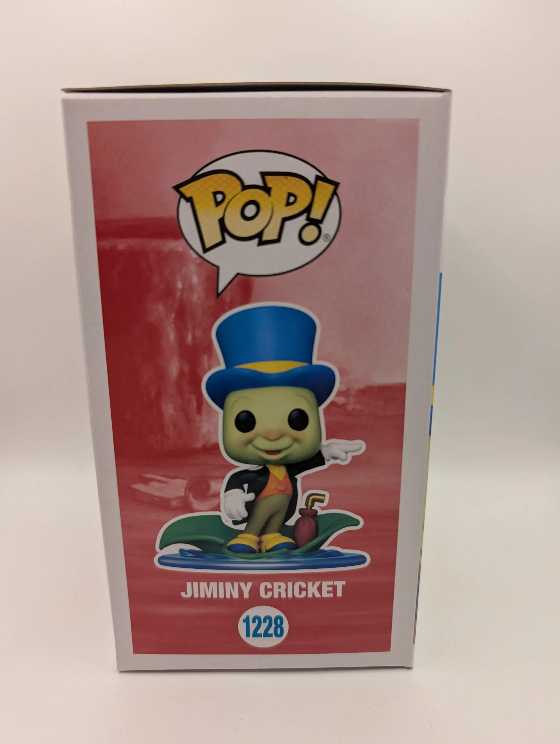 Funko POP! Disney Classics - Jiminy Cricket #1228 - 2022 (Exclusive) FRENLY BRICKS - Open 7 Days image 2