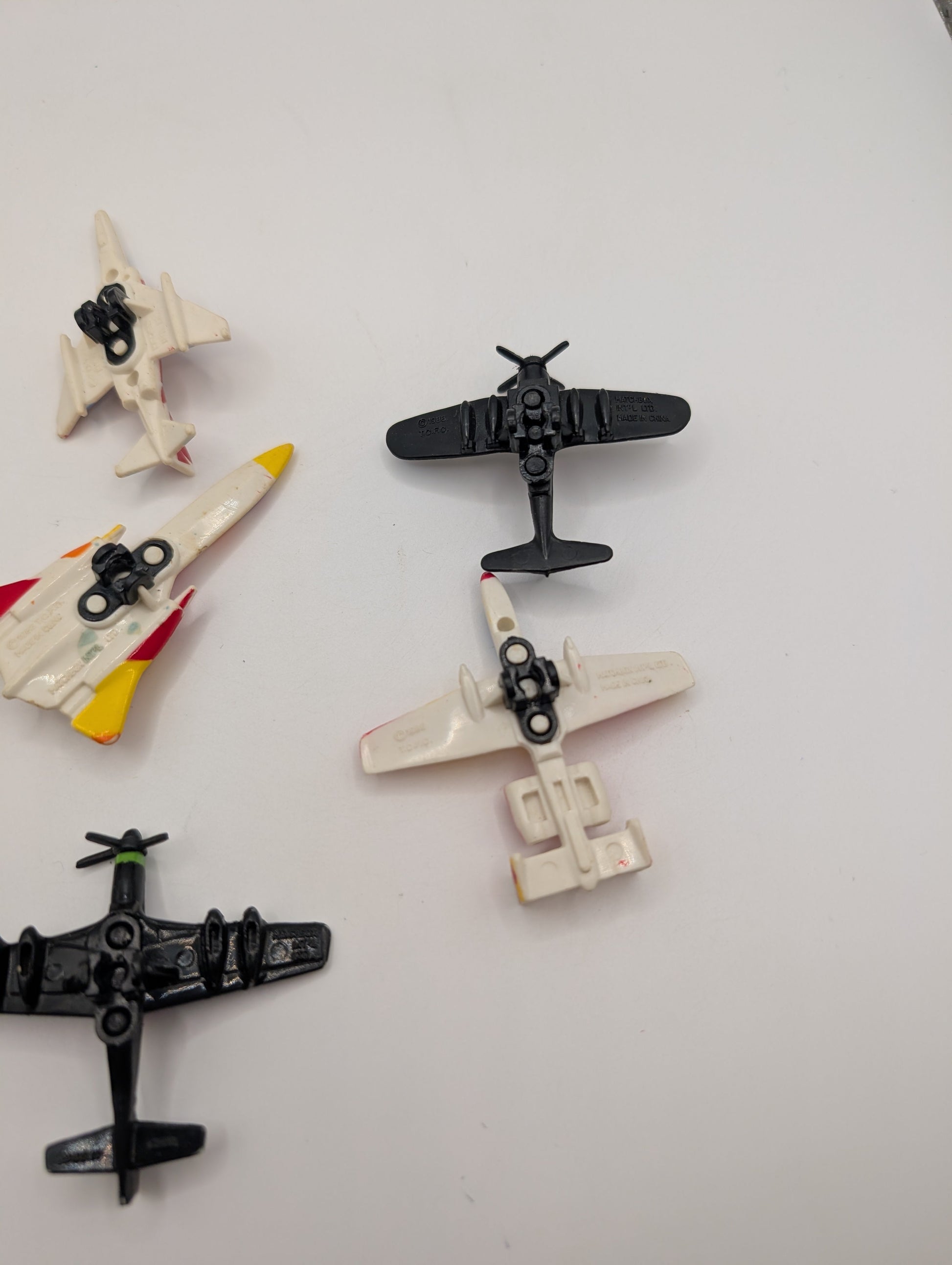 Vintage 1988 Matchbox Ring Raiders Skull Squadron Micro Machine Toy Airplanes LOT FRENLY BRICKS - Open 7 Days