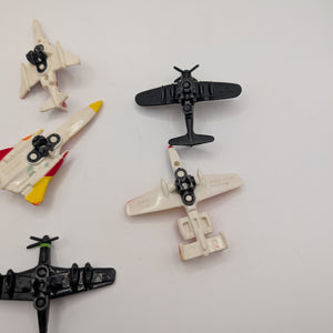 Vintage 1988 Matchbox Ring Raiders Skull Squadron Micro Machine Toy Airplanes LOT FRENLY BRICKS - Open 7 Days