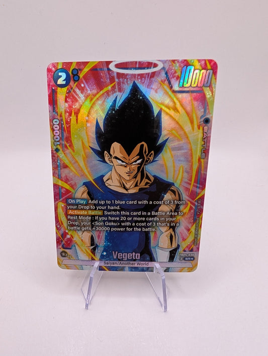 Vegeta FB05-038 Alternate Art SR* (English) Fusion World New Adventure FRENLY BRICKS - Open 7 Days