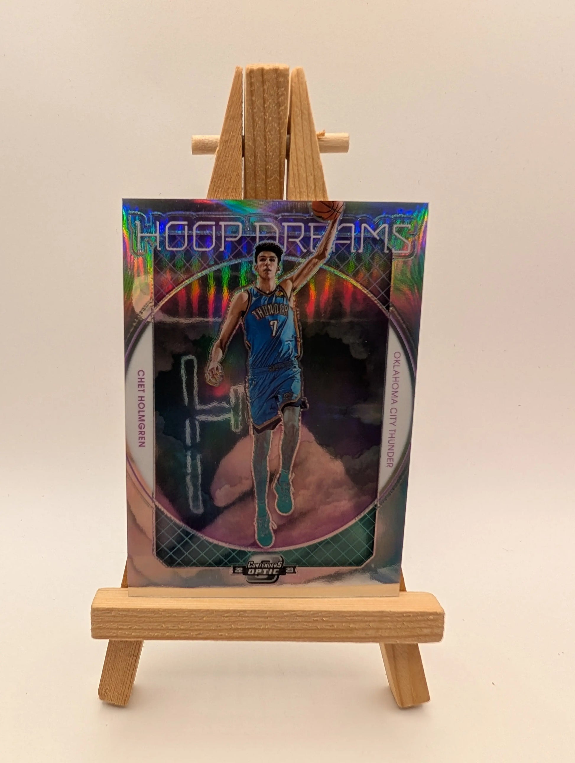 2022-23 Contenders Optic Hoop Dreams Chet Holmgren #18 Rookie RC OKC THUNDER FRENLY BRICKS - Open 7 Days