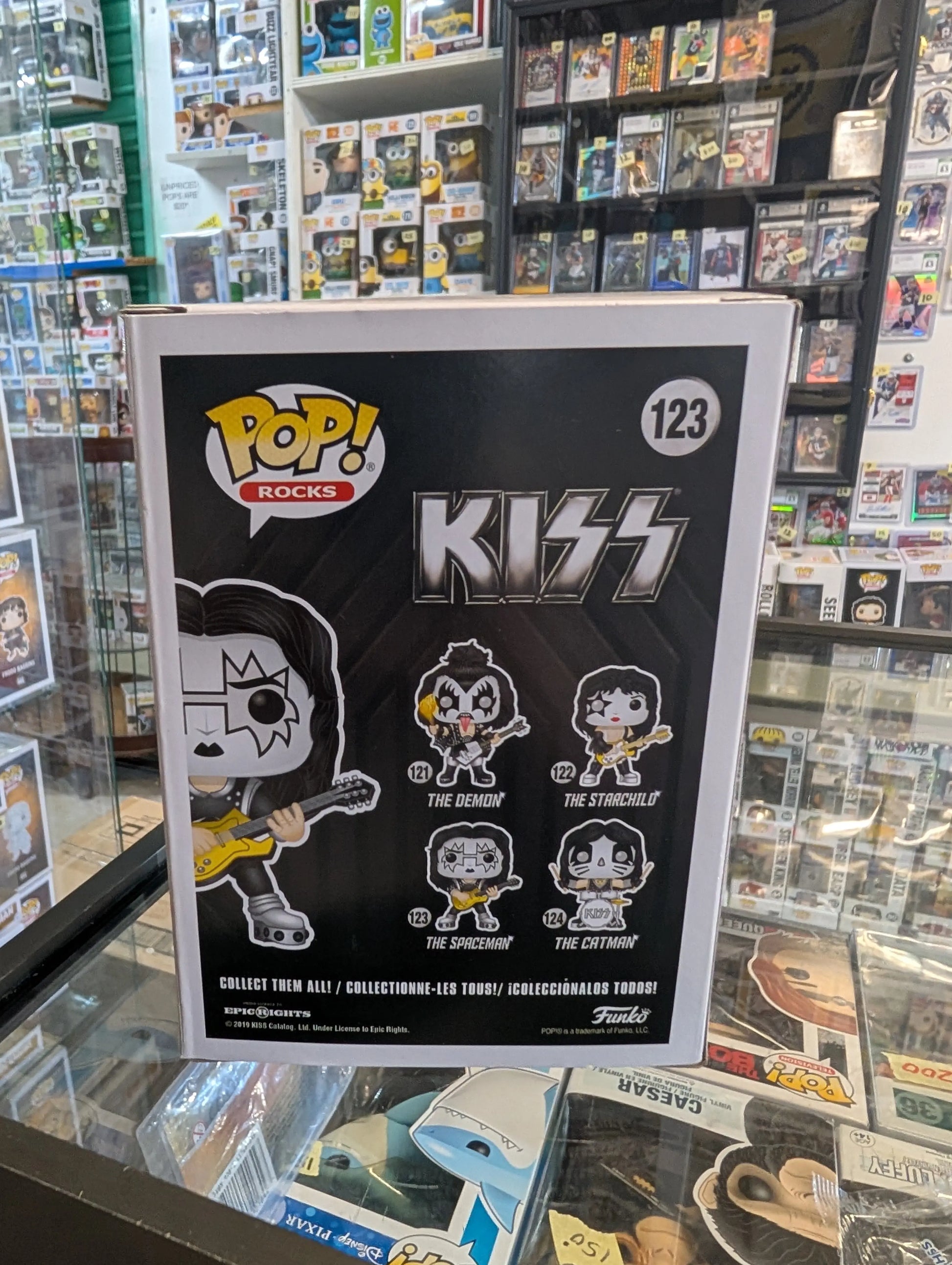 Pop Music Kiss - The SpaceMan vinyl #123 FRENLY BRICKS - Open 7 Days