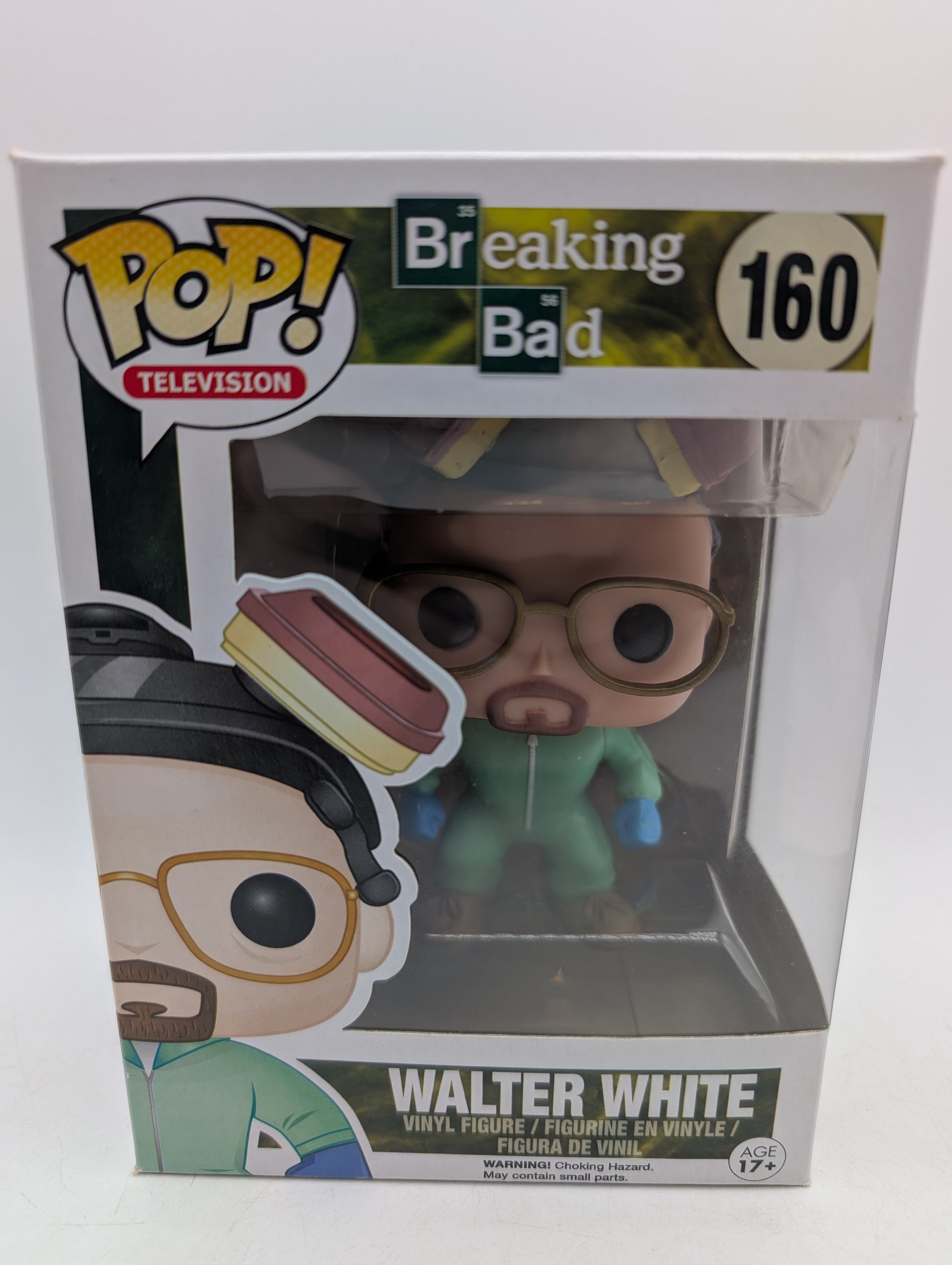 FUNKO Pop! Breaking Bad Walter White in Green Hazmat Suit #160 image 1