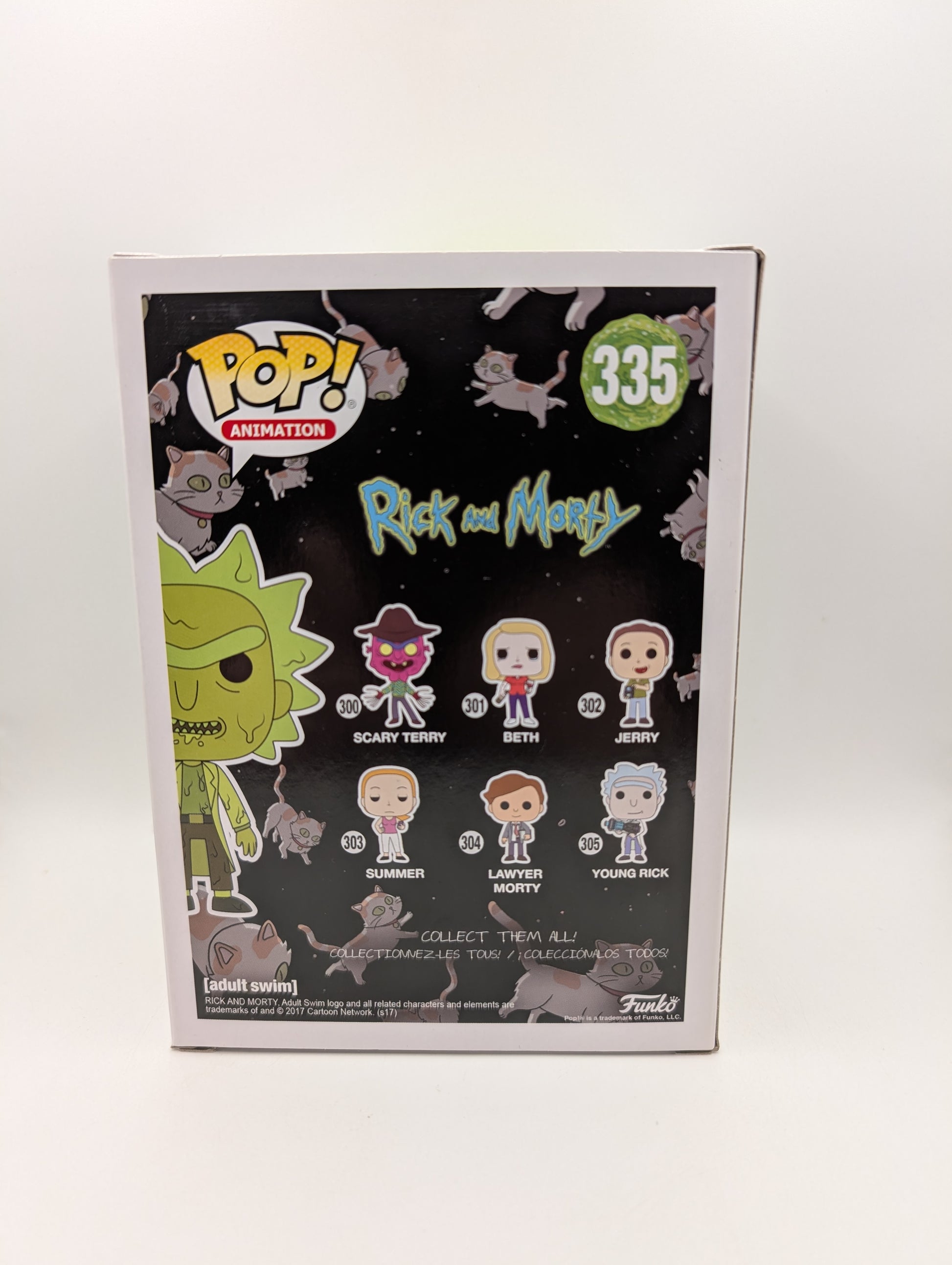 Funko Pop Vinyl Rick & Morty - #335 Toxic Rick (Glow in the Dark)