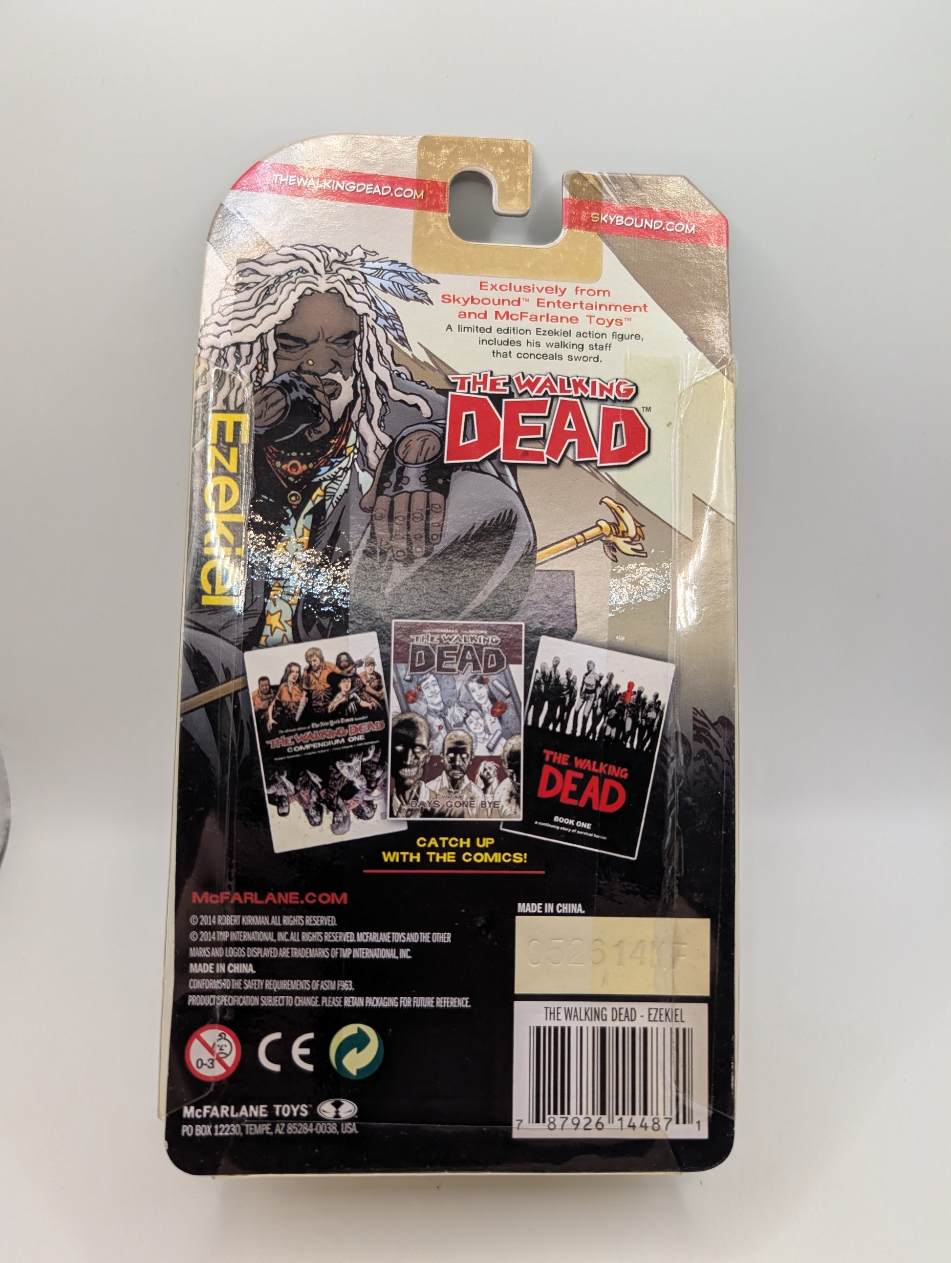 MCFARLANE SKYBOUND THE WALKING DEAD EZEKIEL COLOR VERSION CONVENTION EXCLUSIVE FRENLY BRICKS - Open 7 Days