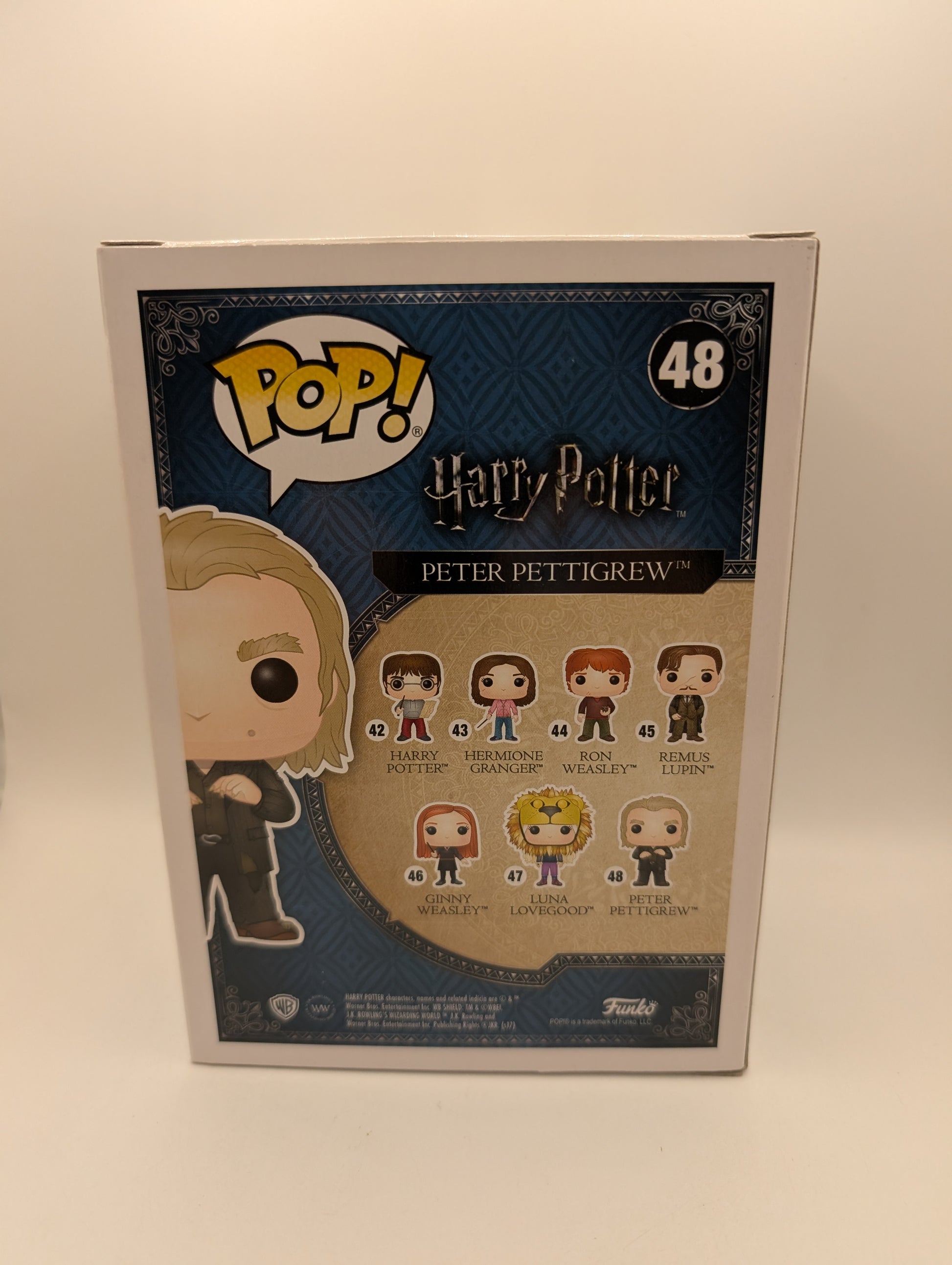 ~ Funko ~ 48 Peter Pettigrew Pop! Vinyl ~ Harry Potter ~ 2017 Vaulted ~