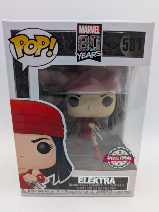 Funko POP! Marvel 80 Years Elektra #581 Special Edition
