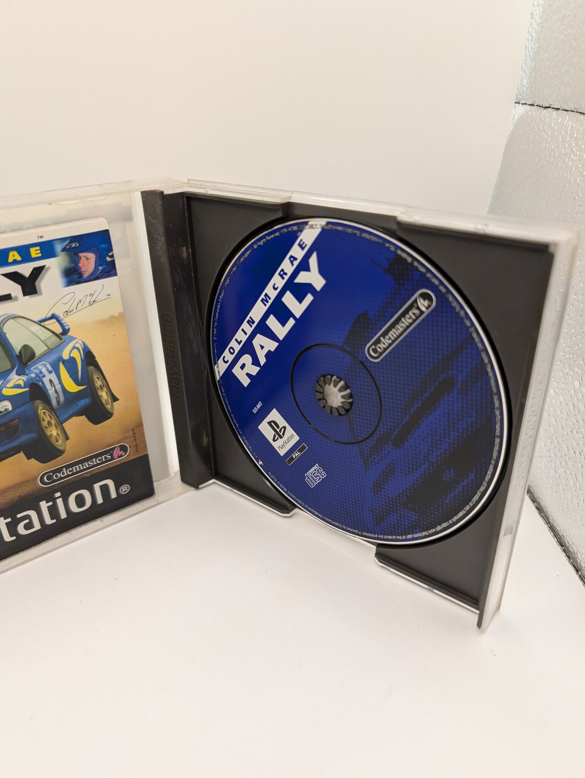 Colin McRae Rally Sony PlayStation 1 PS1 Game Complete With Manual pal 1998 GC FRENLY BRICKS - Open 7 Days