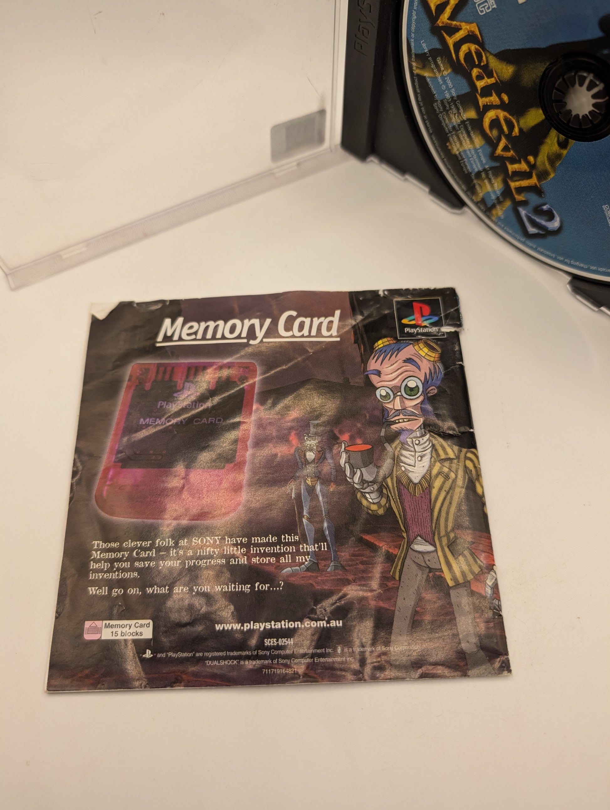 Medievil 2 - PlayStation One - PS1 Game Complete with Manual