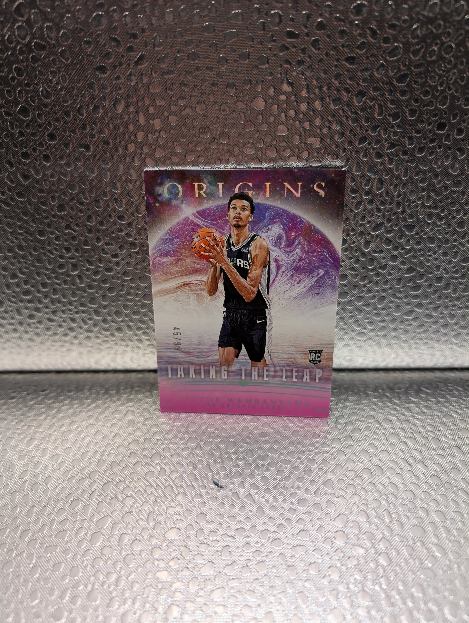 Victor Wembanyama Origins Taking The Leap RC 45/99 Panini FRENLY BRICKS - Open 7 Days