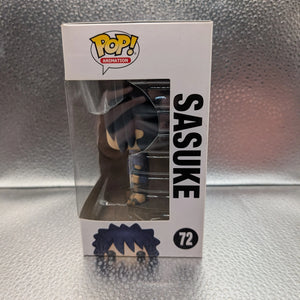FUNKO Pop Vinyl Sasuke Naruto #72 FRENLY BRICKS - Open 7 Days