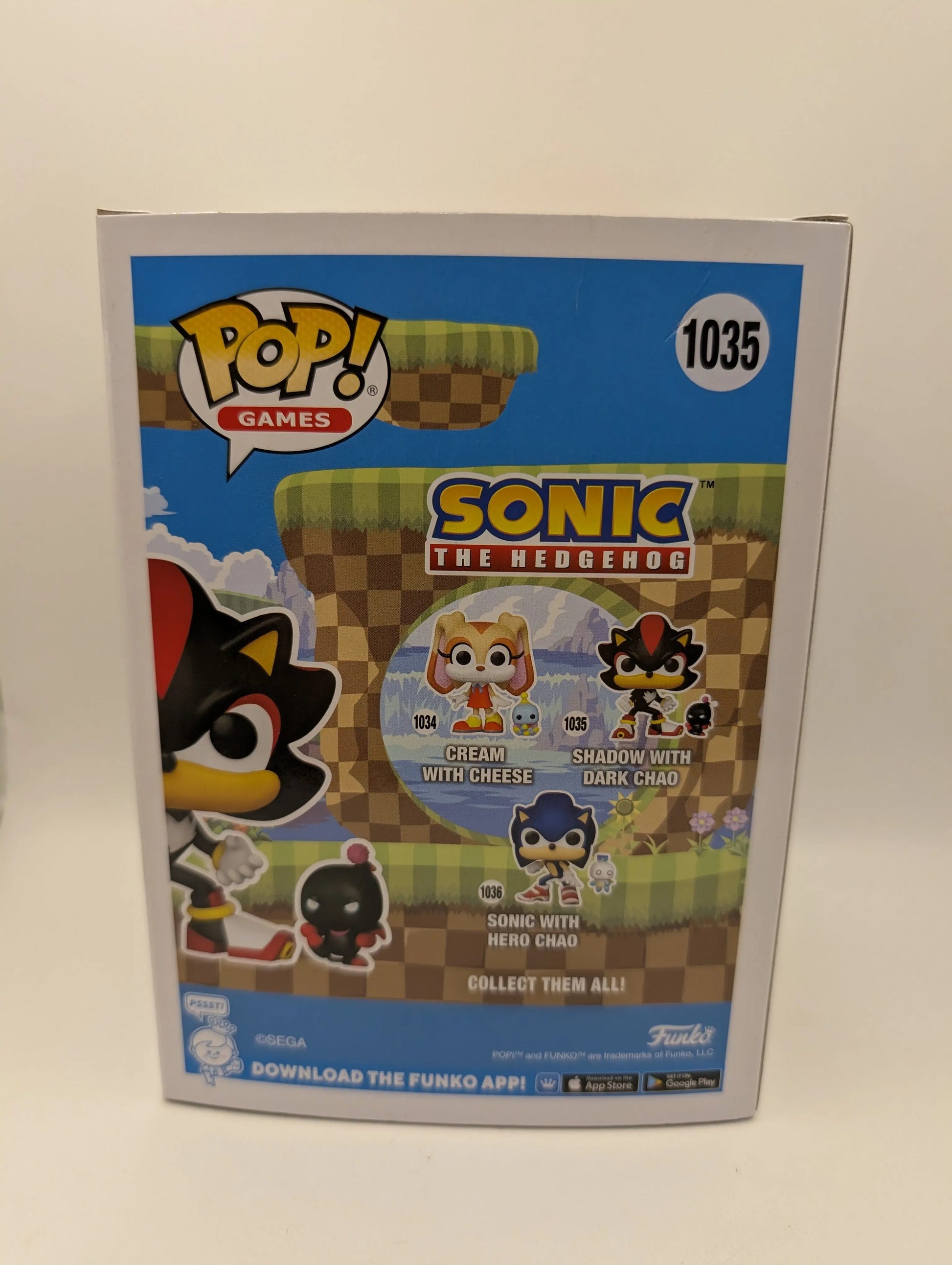 Funko Pop! Vinyl: Sonic the Hedgehog - Shadow with Dark Chao #1035 FRENLY BRICKS - Open 7 Days image 3