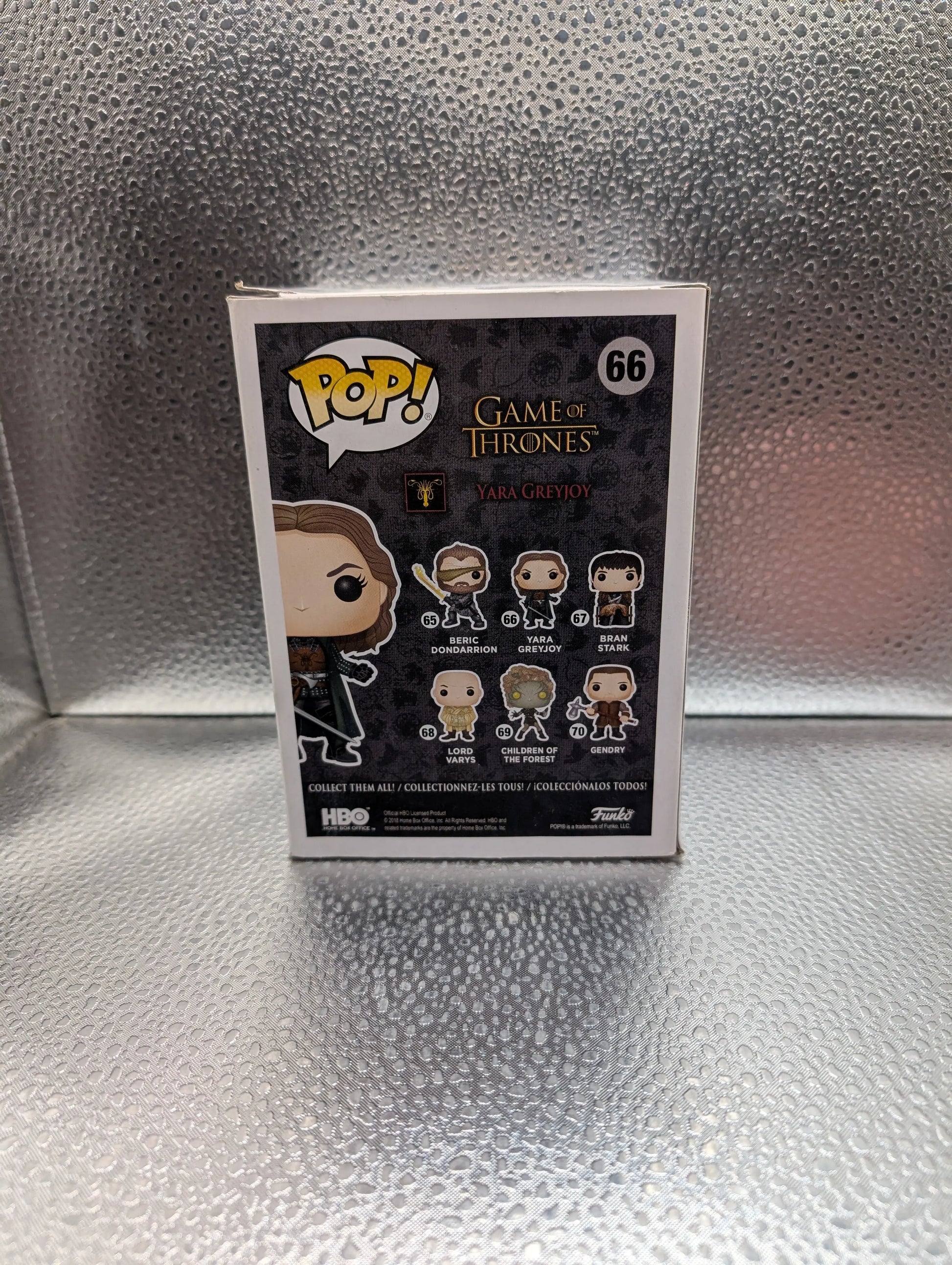 FUNKO Pop Vinyl Yara Greyjoy Game Of Thrones #66 FRENLY BRICKS - Open 7 Days