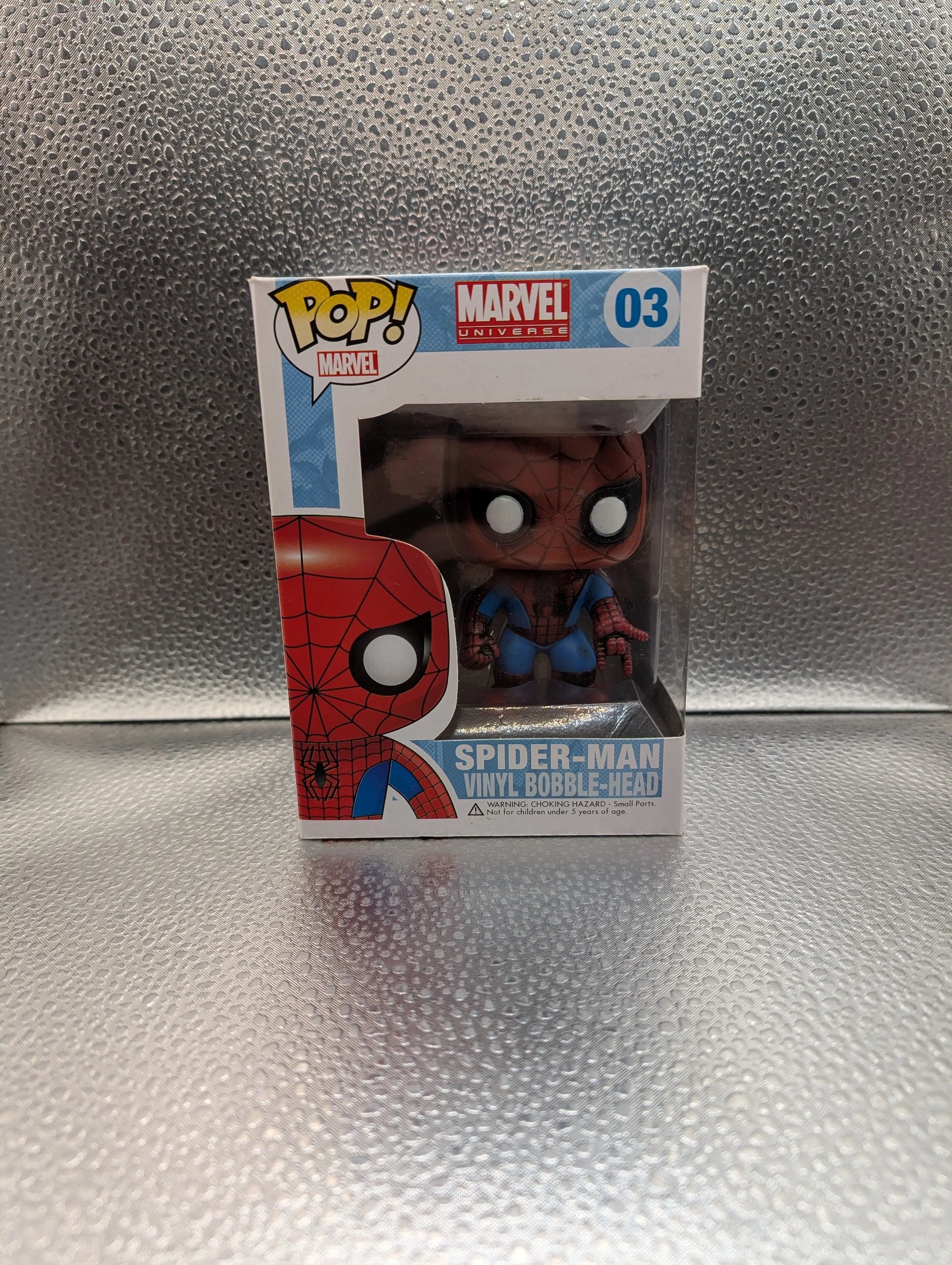 FUNKO Pop Vinyl Spider-Man #03 Miss Print FRENLY BRICKS - Open 7 Days