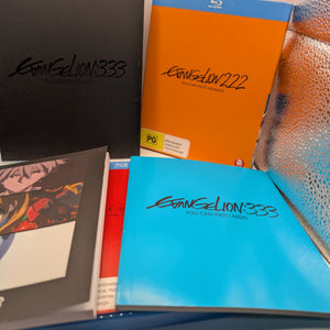 Shin EVANGELION Blu-ray 1.11 2.22 3.33 complete Set Limited Edition FRENLY BRICKS - Open 7 Days
