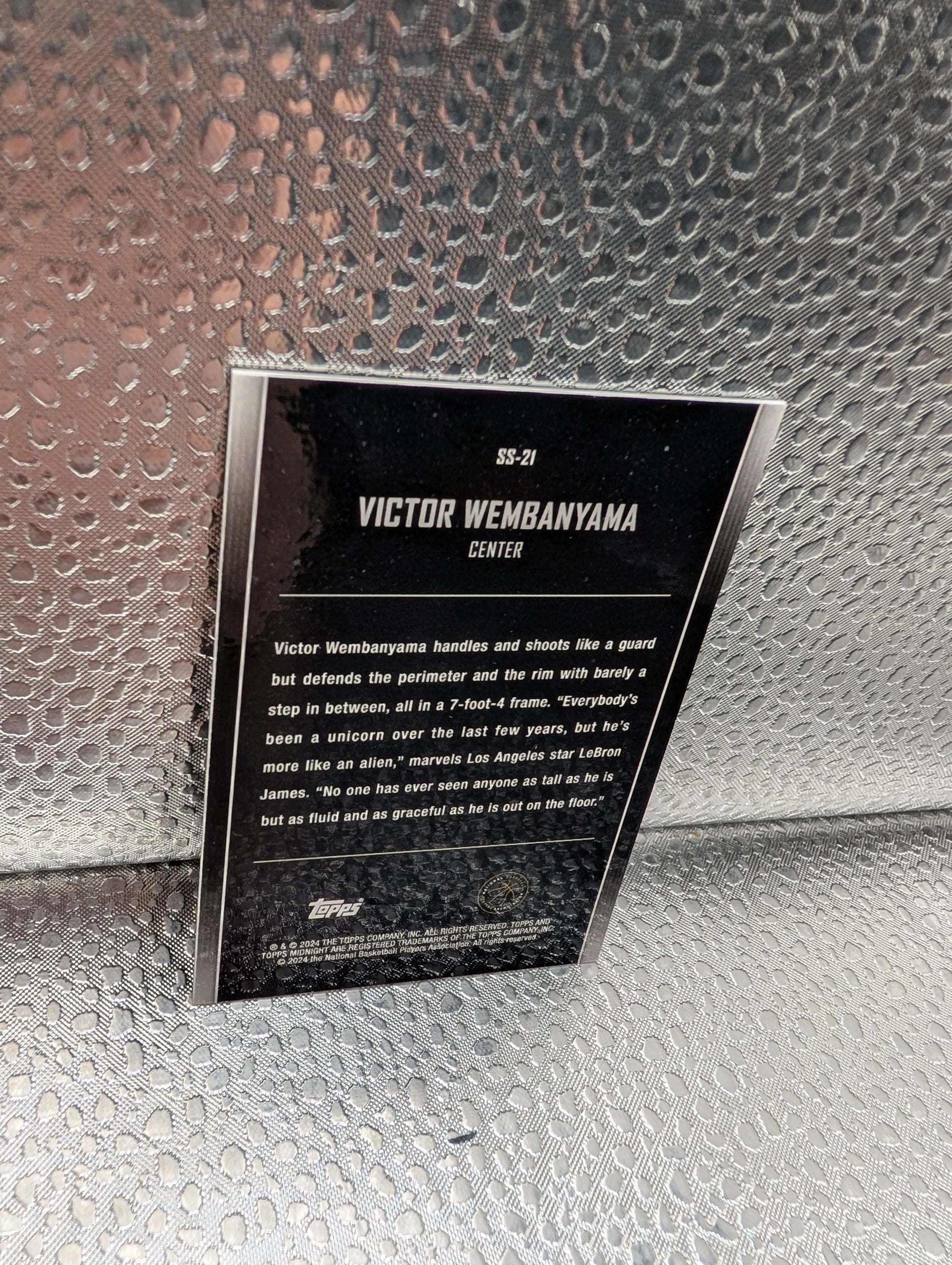 Midnight Star Studded Victor Wembanyama 1/5 FRENLY BRICKS - Open 7 Days