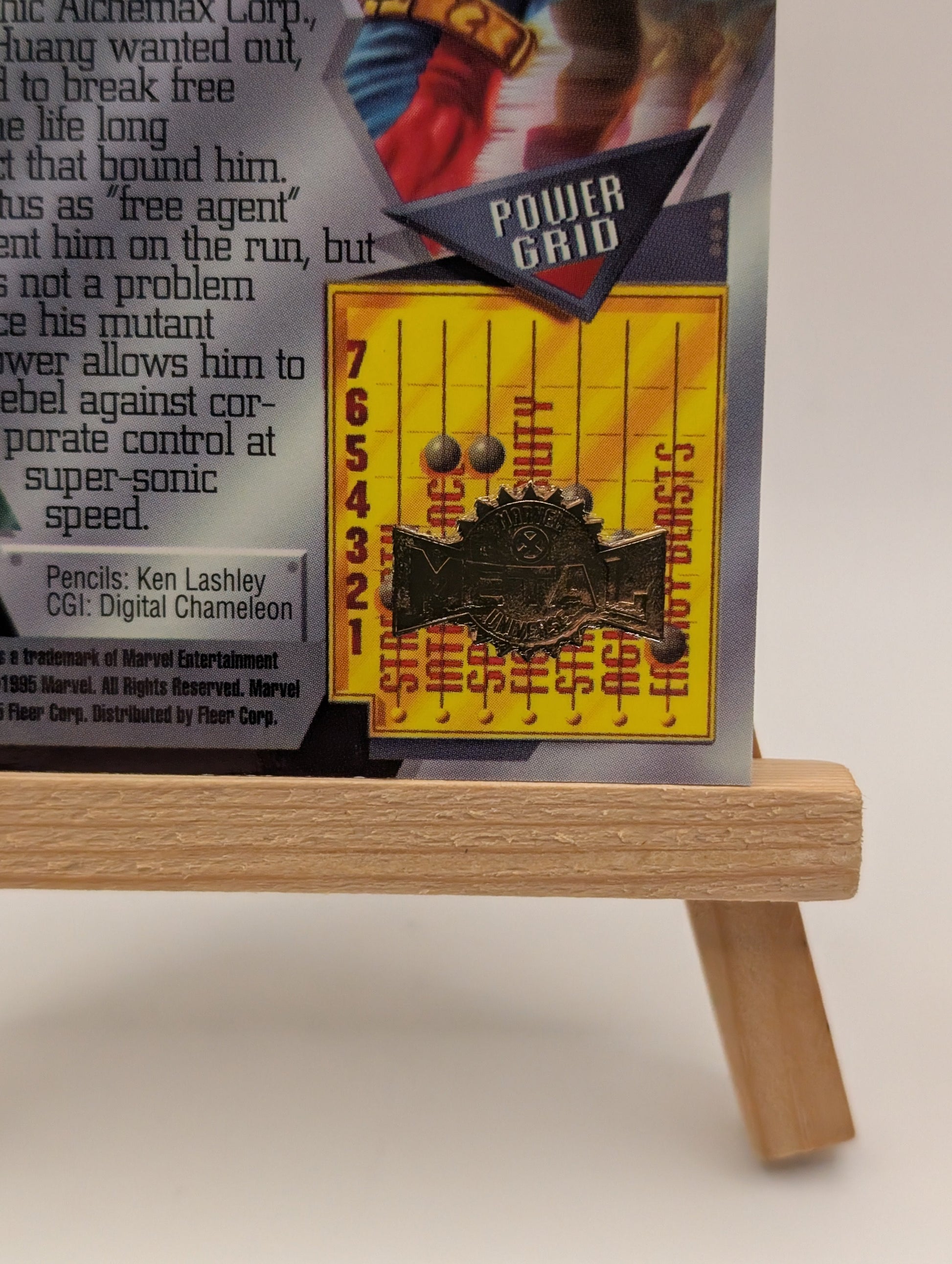2020 2021 Upper Deck Marvel Metal Universe X-Men 1995 Buyback MEANSTREAK /10 FRENLY BRICKS - Open 7 Days