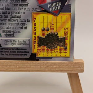 2020 2021 Upper Deck Marvel Metal Universe X-Men 1995 Buyback MEANSTREAK /10 FRENLY BRICKS - Open 7 Days