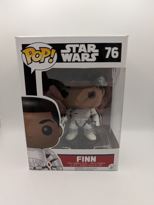 FUNKO POP! STAR WARS - THE FORCE AWAKENS #76 FINN FRENLY BRICKS - Open 7 Days