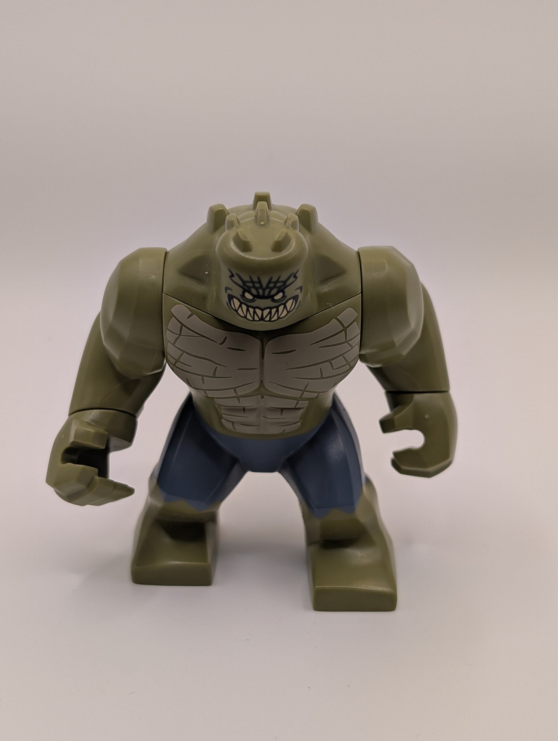 Lego Killer Croc 76055 Big Figure with Sand Blue Pants Super Heroes Minifigure FRENLY BRICKS - Open 7 Days