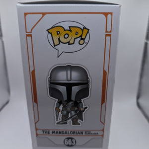 Funko Pop! Star Wars The Mandalorian with Darksaber #663 FRENLY BRICKS - Open 7 Days