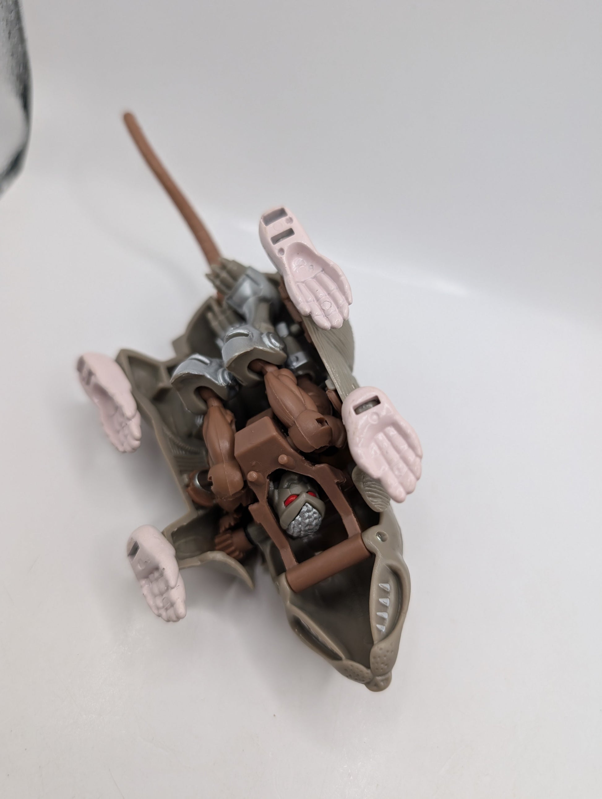 HASBRO VTG 1996 TRANSFORMERS BEAST WARS RATTRAP BASIC CLASS ROBOT FRENLY BRICKS - Open 7 Days