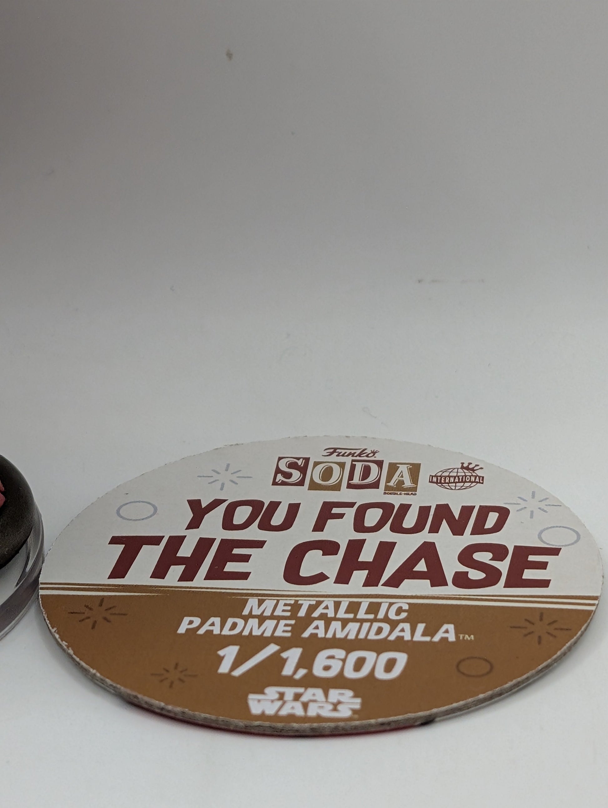 Padme Amidala Metallic Star Wars Funko Soda! Chase 1/1,600 LTD PCS RARE VHTF FRENLY BRICKS - Open 7 Days