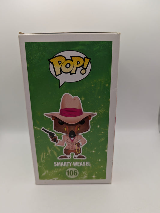 FUNKO POP! DISNEY Who Framed Roger Rabbit - SMARTY WEASEL Pop Vinyl #106 FRENLY BRICKS - Open 7 Days