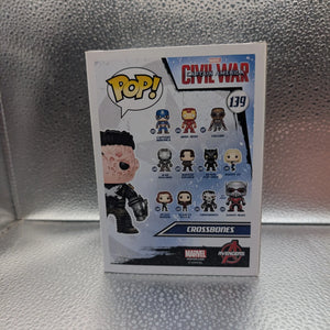 FUNKO Pop Vinyl Crossbones Marvel #139 FRENLY BRICKS - Open 7 Days