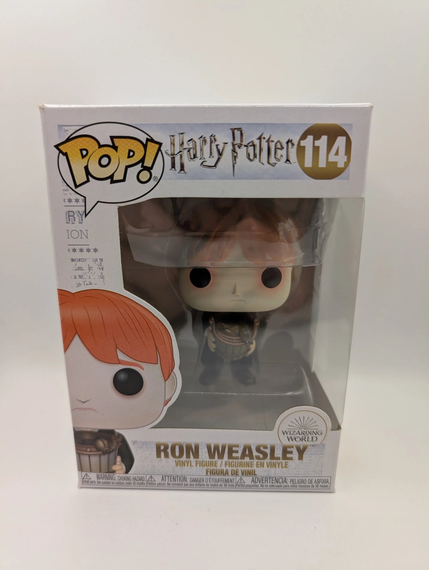 Funko POP Harry Potter Ron Weasley With Puking Slugs #114 Vinyl Figure FRENLY BRICKS - Open 7 Days