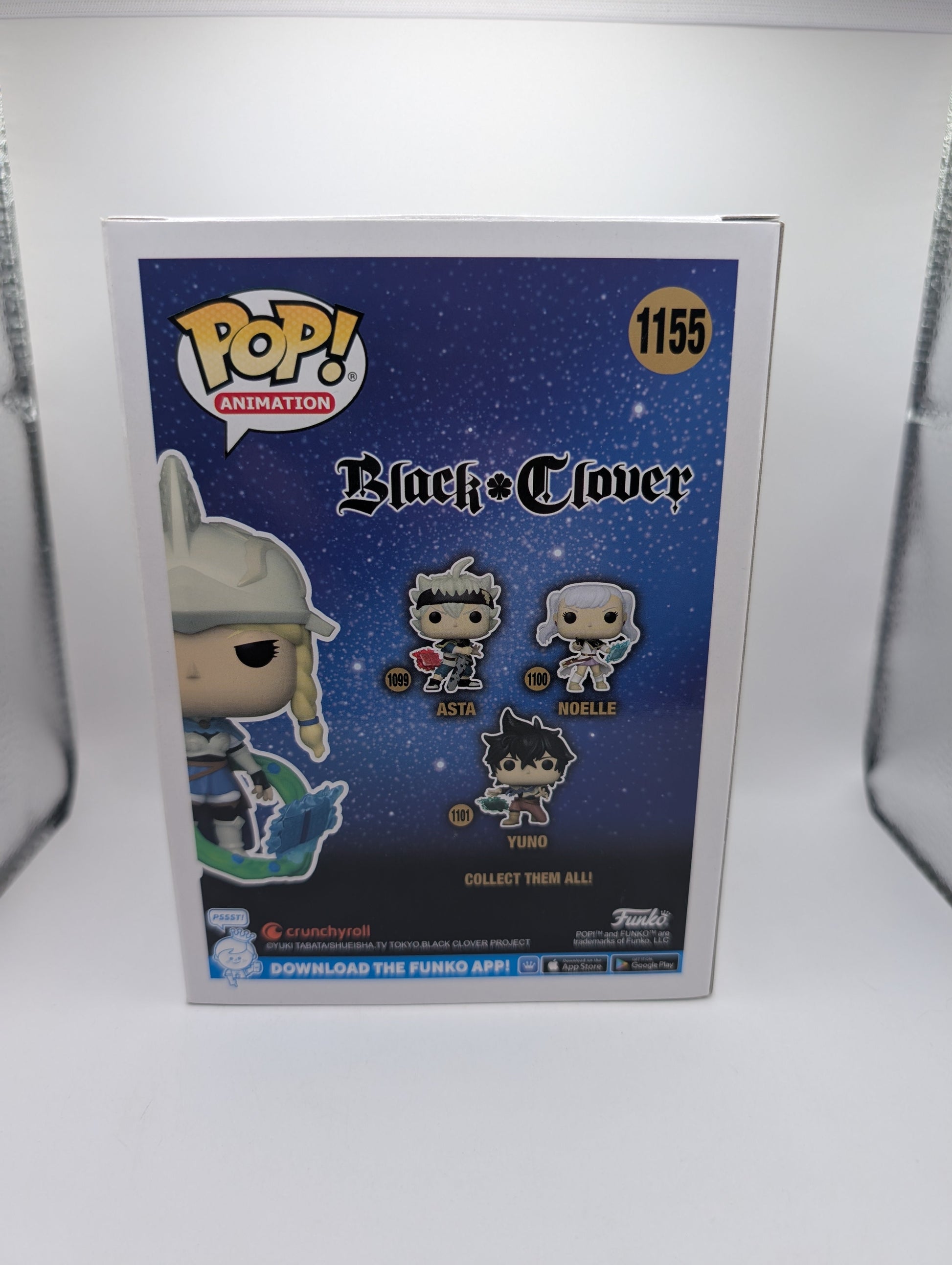 Charlotte Glow FE 1155 Black Clover Funko Pop Vinyl FRENLY BRICKS - Open 7 Days