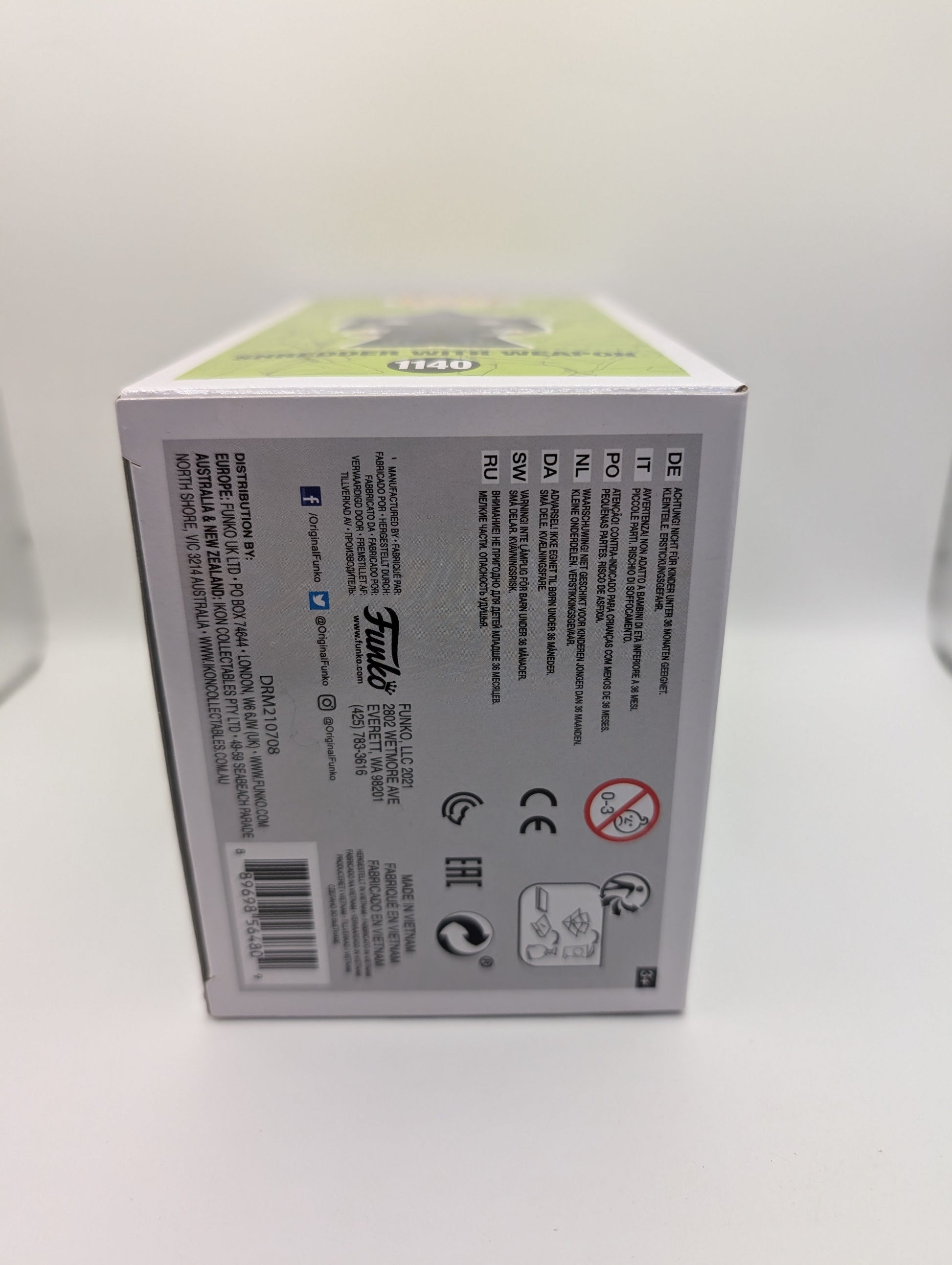 Shredder With Weapon TMNT Glow FS 1140 Funko Pop Vinyl FRENLY BRICKS - Open 7 Days