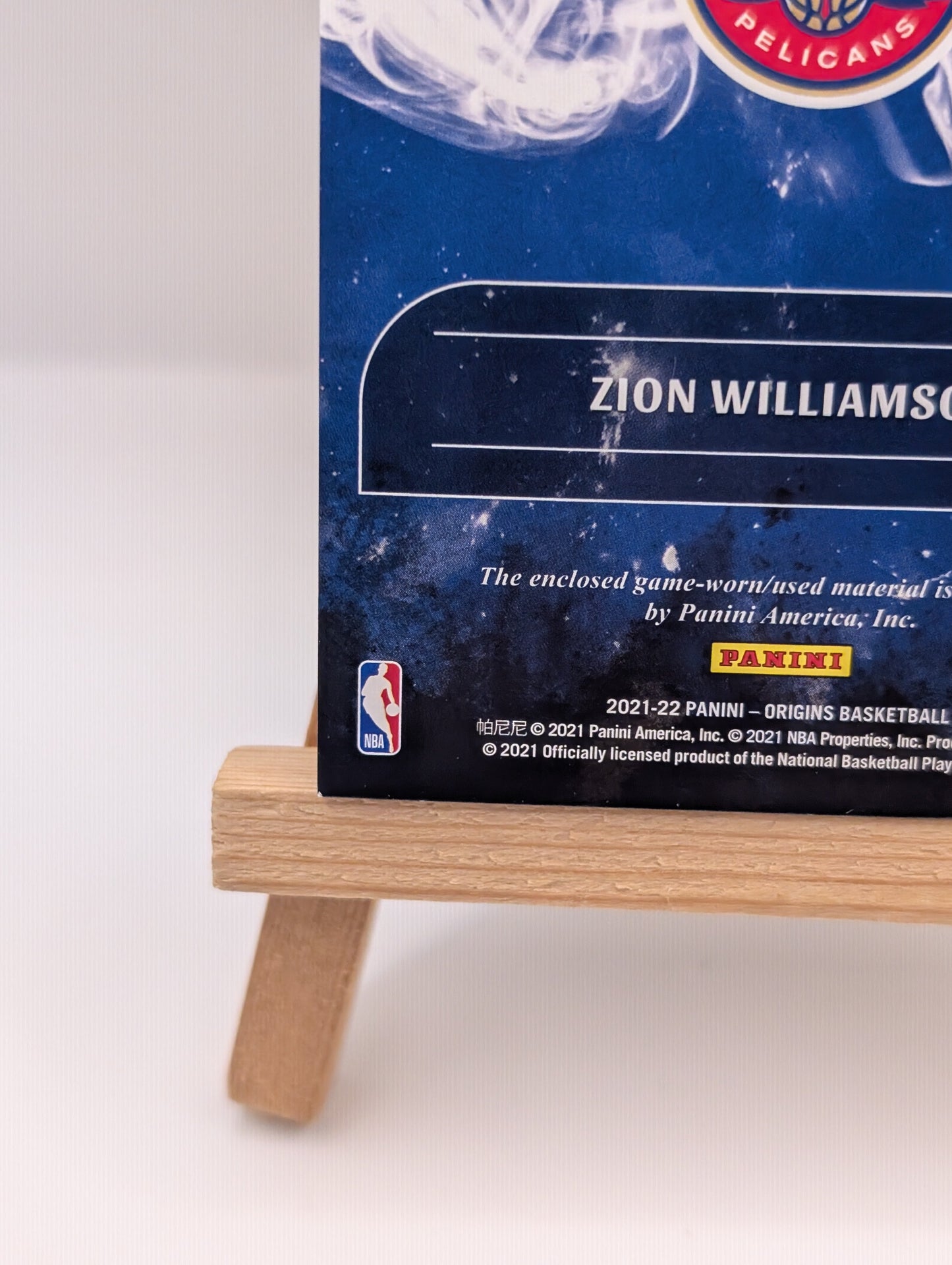 2021-22 Origins Panini Zion Williamson Three Color Patch /25 FRENLY BRICKS - Open 7 Days