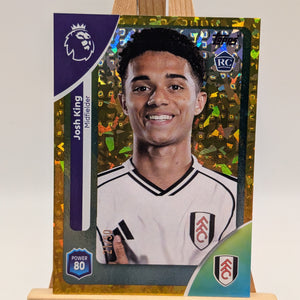 2025-26 Topps Premier League Josh King Rookie Card Gold /50 FRENLY BRICKS - Open 7 Days